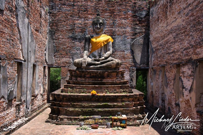 BUDDHA AYUTTHAYA WAT BOROMA RAAN